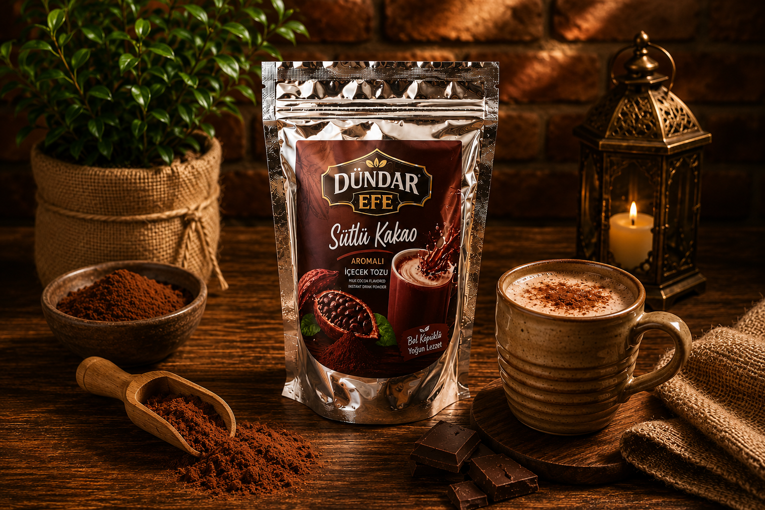 Sütlü Kakao Aromalı İçecek Tozu 🍫🥛